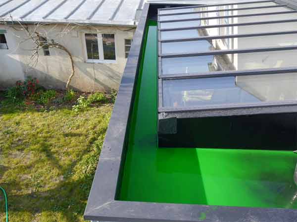 Détection de fuite par colorant traceur